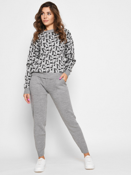 Женский серый костюм Kenzo 51396