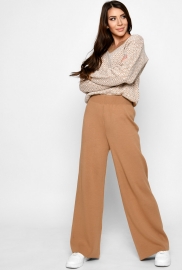 Женский костюм с пуловером и брюками палаццо 52080 Женский костюм с пуловером и брюками палаццо 52080