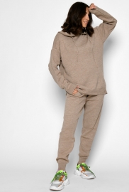 Демисезонный бежевый спортивный костюм 52201 Демисезонный бежевый спортивный костюм 52201
