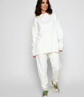 Демисезонный спортивный костюм цвета молоко 52200