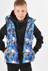 Детский яркий демисезонный жилет 55921 Детский яркий демисезонный жилет 55921