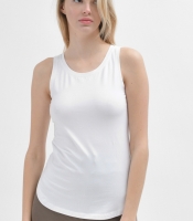 Облегающая белая майка 55394