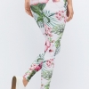 Стильные леггинсы в цветочек 32908  xp-2659