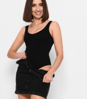 Повседневный боди черного цвета 43382