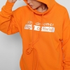 Модное женское худи с принтом цвет оранжевый 36873  xp-2714