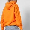 Модное женское худи с принтом цвет оранжевый 36873  xp-2714