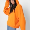 Женское оранжевое худи оверсайз 38103  xp-2723