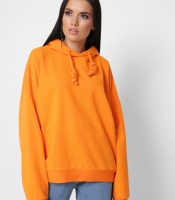 Женское оранжевое худи оверсайз 38103