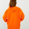 Женское оранжевое худи оверсайз 38162  xp-2733