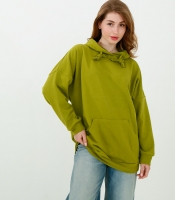 Женское фисташковое худи оверсайз 38163