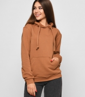 Женский худи цвета кемел 43442