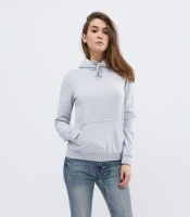 Теплое серое худи на флисе 29913