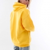 Женский желтый худи оверсайз на флисе 53323  xp-2760