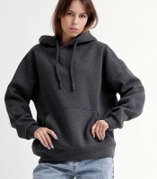 Худи унисекс цвета антрацит 55814