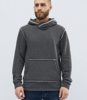 Мужское худи с капюшоном цвет антрацит 31863