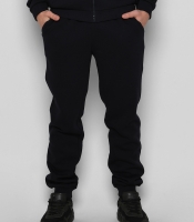 Синие мужские спортивные штаны на флисе 29937