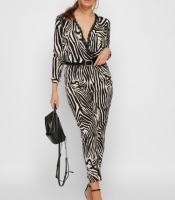 Женский комбинезон зебра 35491