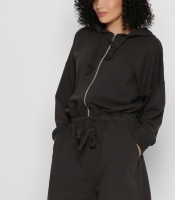 Повседневный графитовый комбинезон шорты 48829