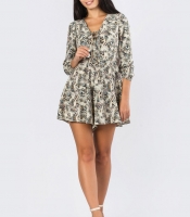 Летний кремовый комбинезон 33942