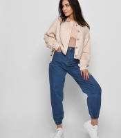 Модный бежевый жакет 44947