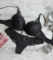 Нижнее белье с кружевом и бантиками 35130