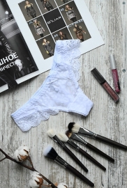 Белые женские трусики 35165