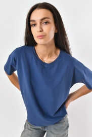 Футболка женская базовая oversize Standart CRC FS-216-35 57784