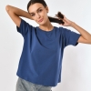 Футболка женская базовая oversize Standart CRC FS-216-35 57784  xp-2973
