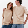 Футболка женская базовая oversize Premium CRC FP-233-10 59409  xp-3003
