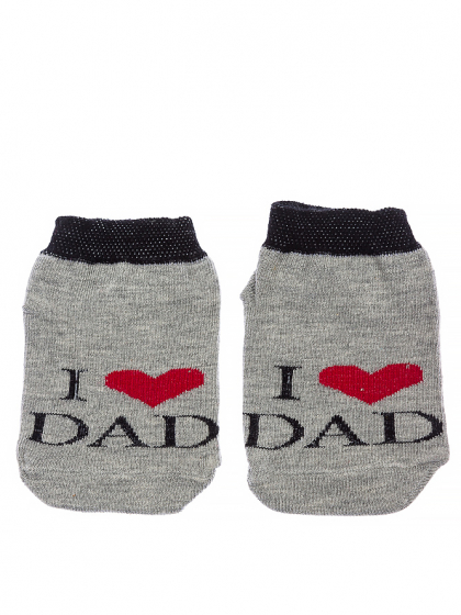 Шкарпетки 120PUK001 junior I Love Dad (Меланж)
