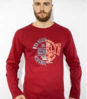 Світшот однотонний 85F1010 (Бордо)