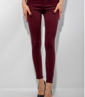Штани жіночі Skinny 623F1226 (Бордо)