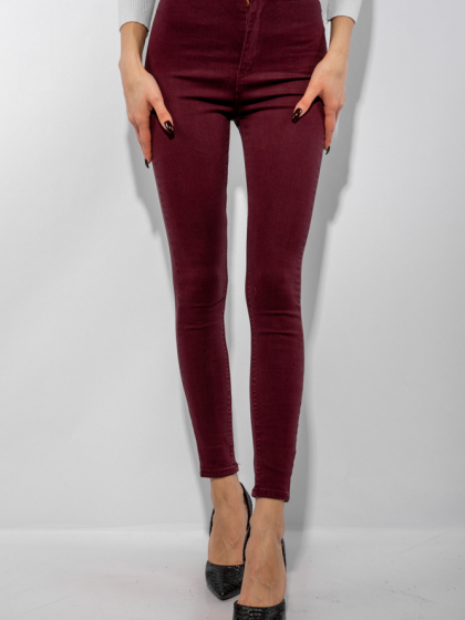 Штани жіночі Skinny 623F1226 (Бордо)