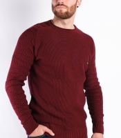 Светр чоловічий 85F1512 (Бордо)