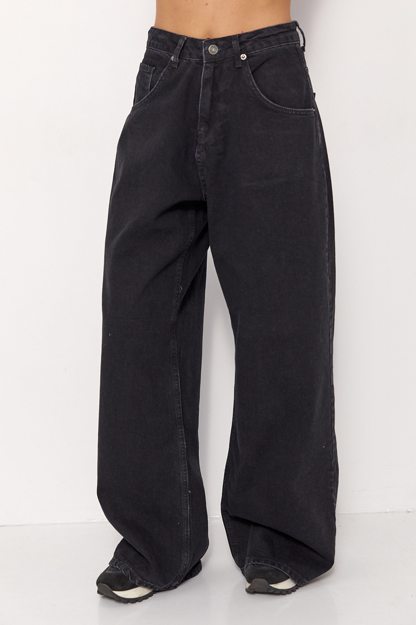 Джинси wide leg з високою талією