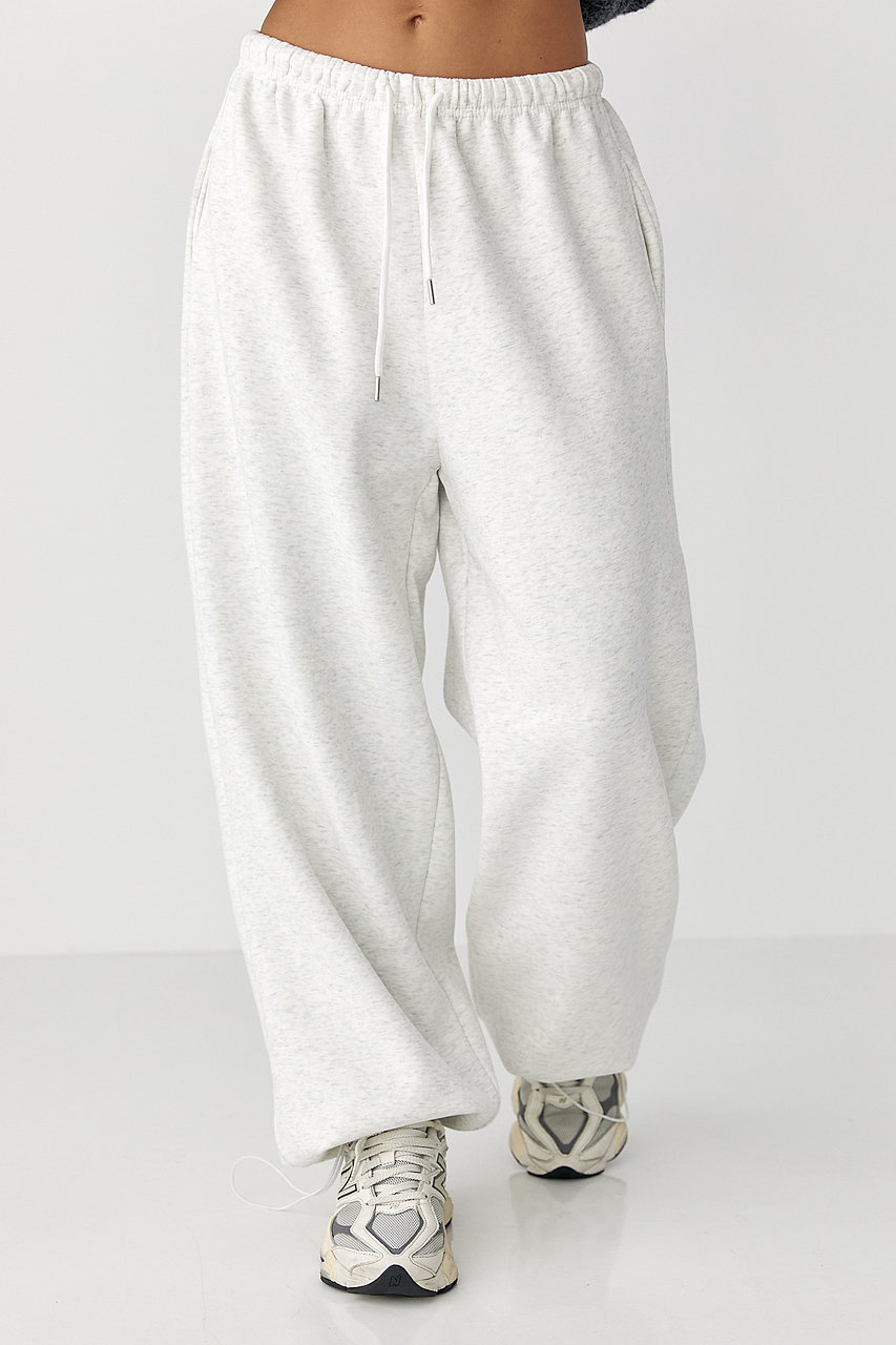 Спортивні штани з плюшевим начісом