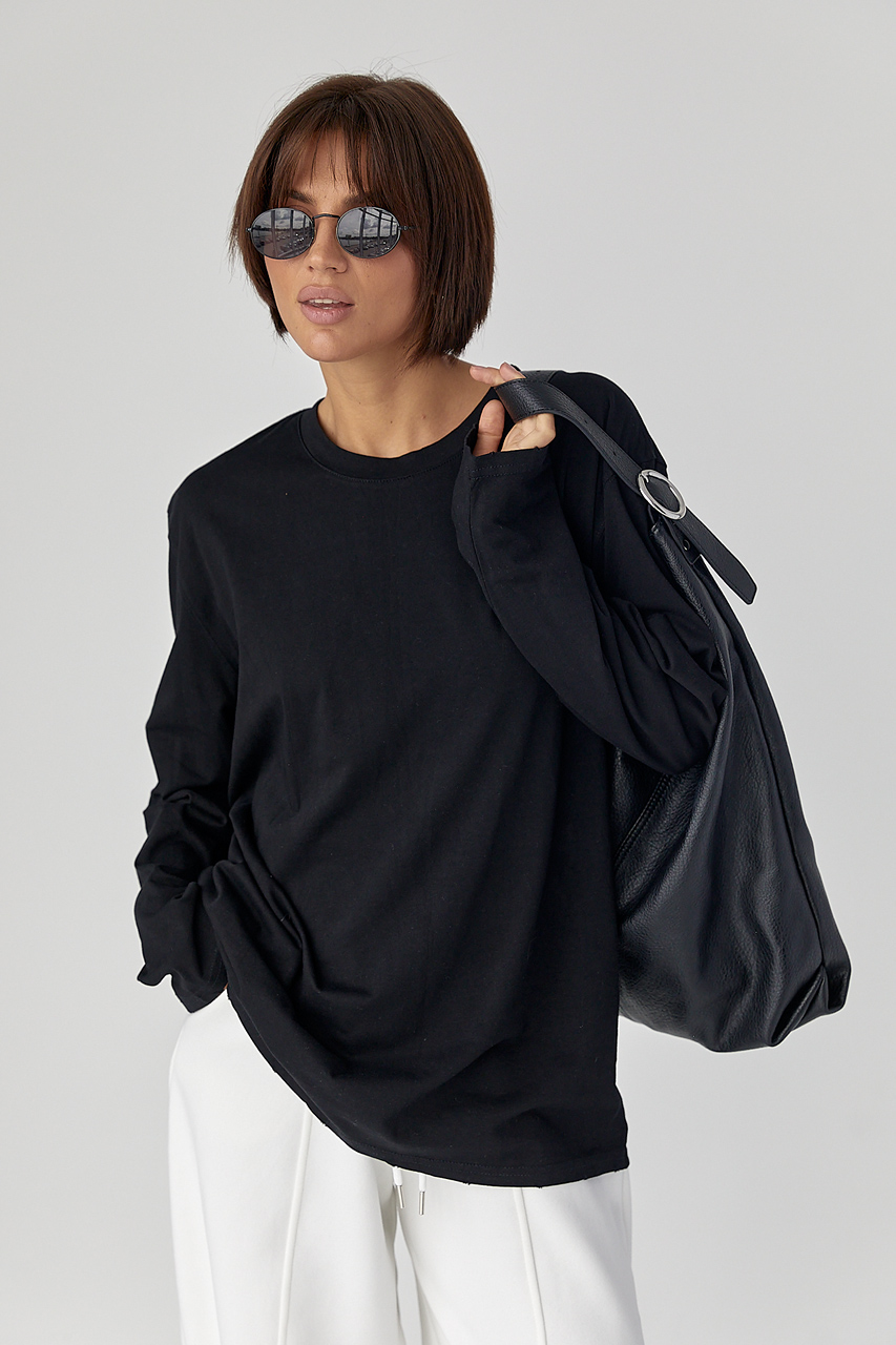 Однотонний базовий лонг oversize