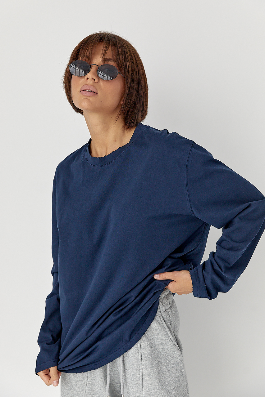 Однотонний базовий лонг oversize