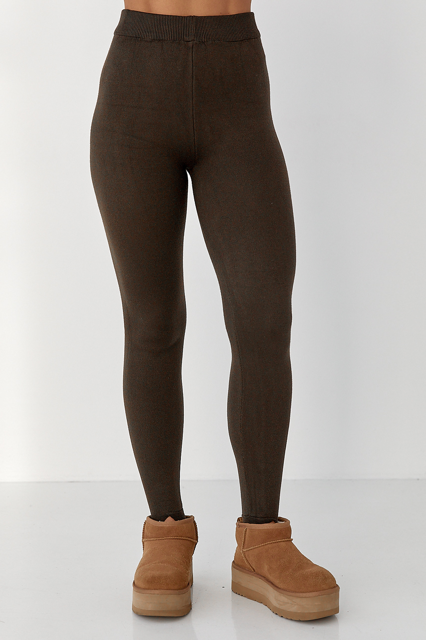 Лосини на хутрі зі штрипками  LX-10712728