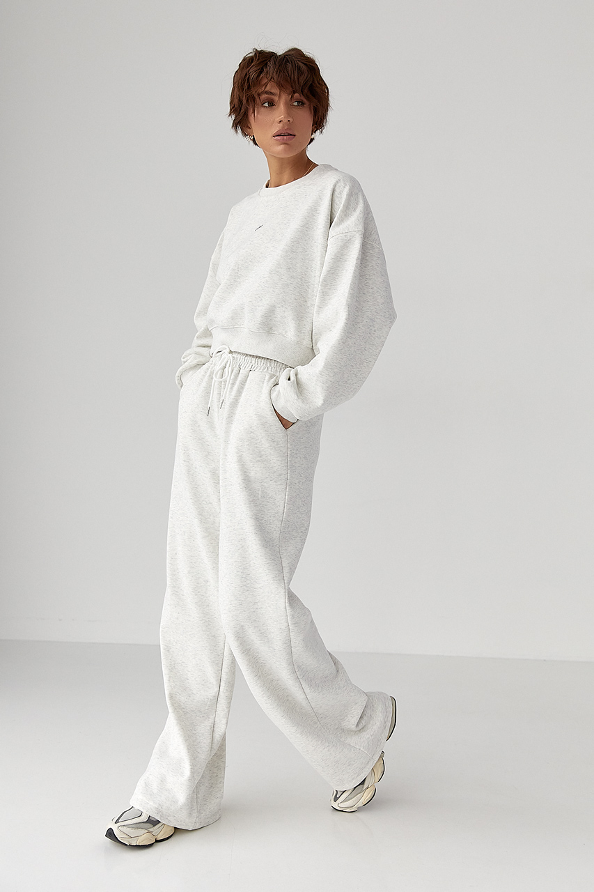 Вільний теплий спортивний костюм  LX-10713911