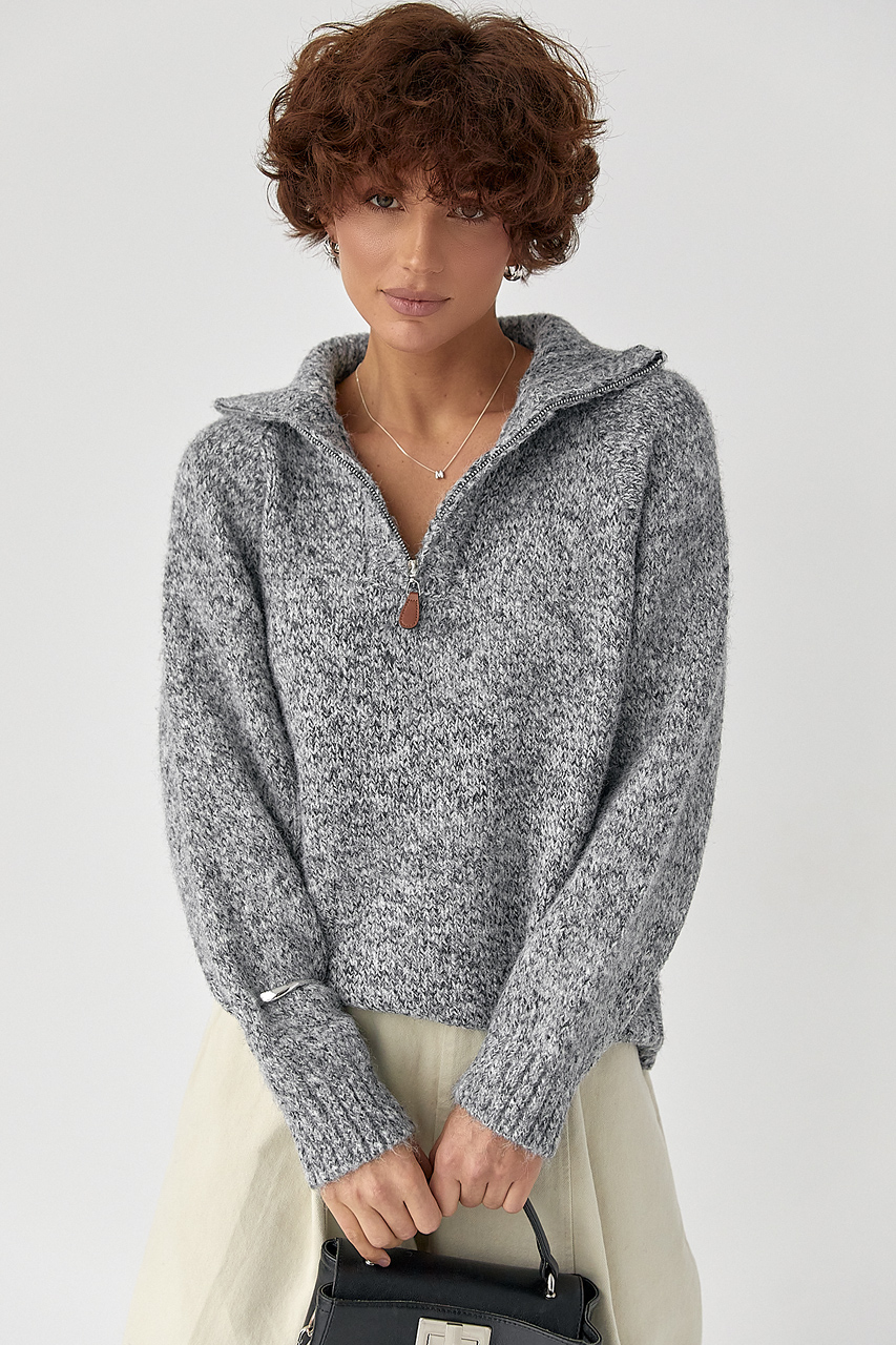 Теплий в'язаний светр LX-10717010 Теплий в'язаний светр LX-10717010