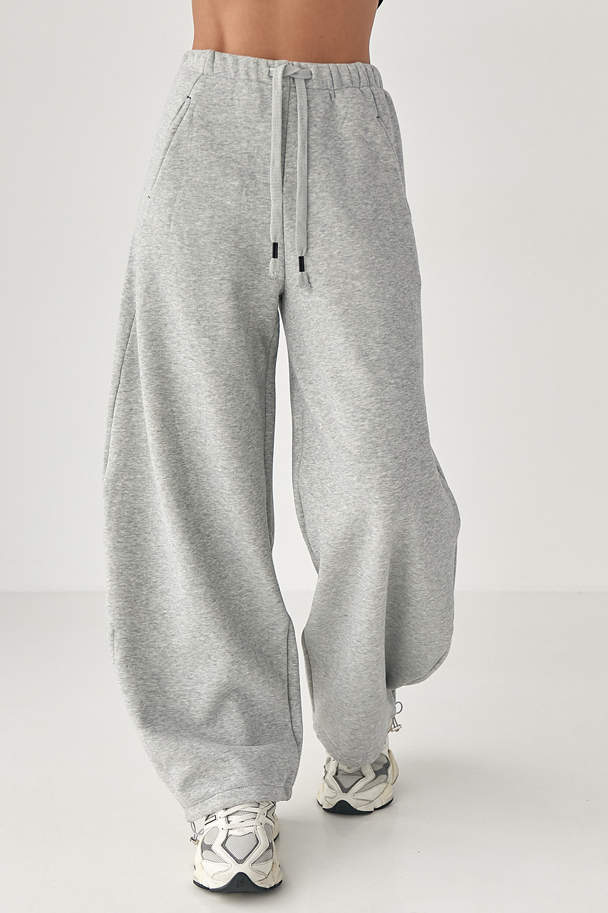 Теплі спортивні штани вільного фасону LX-10717711 Теплі спортивні штани вільного фасону LX-10717711