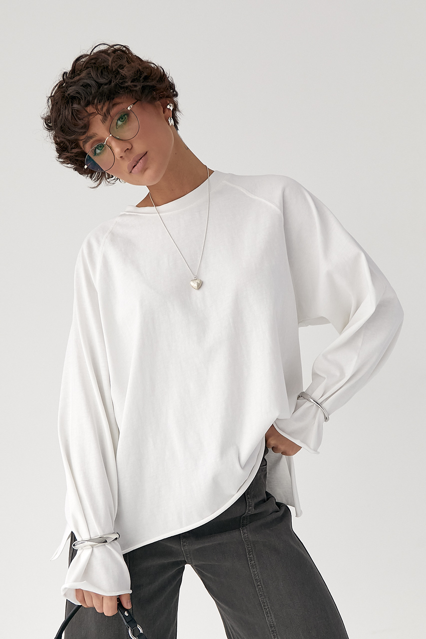 Однотонний вільний лонг LX-10719547 Однотонний вільний лонг LX-10719547