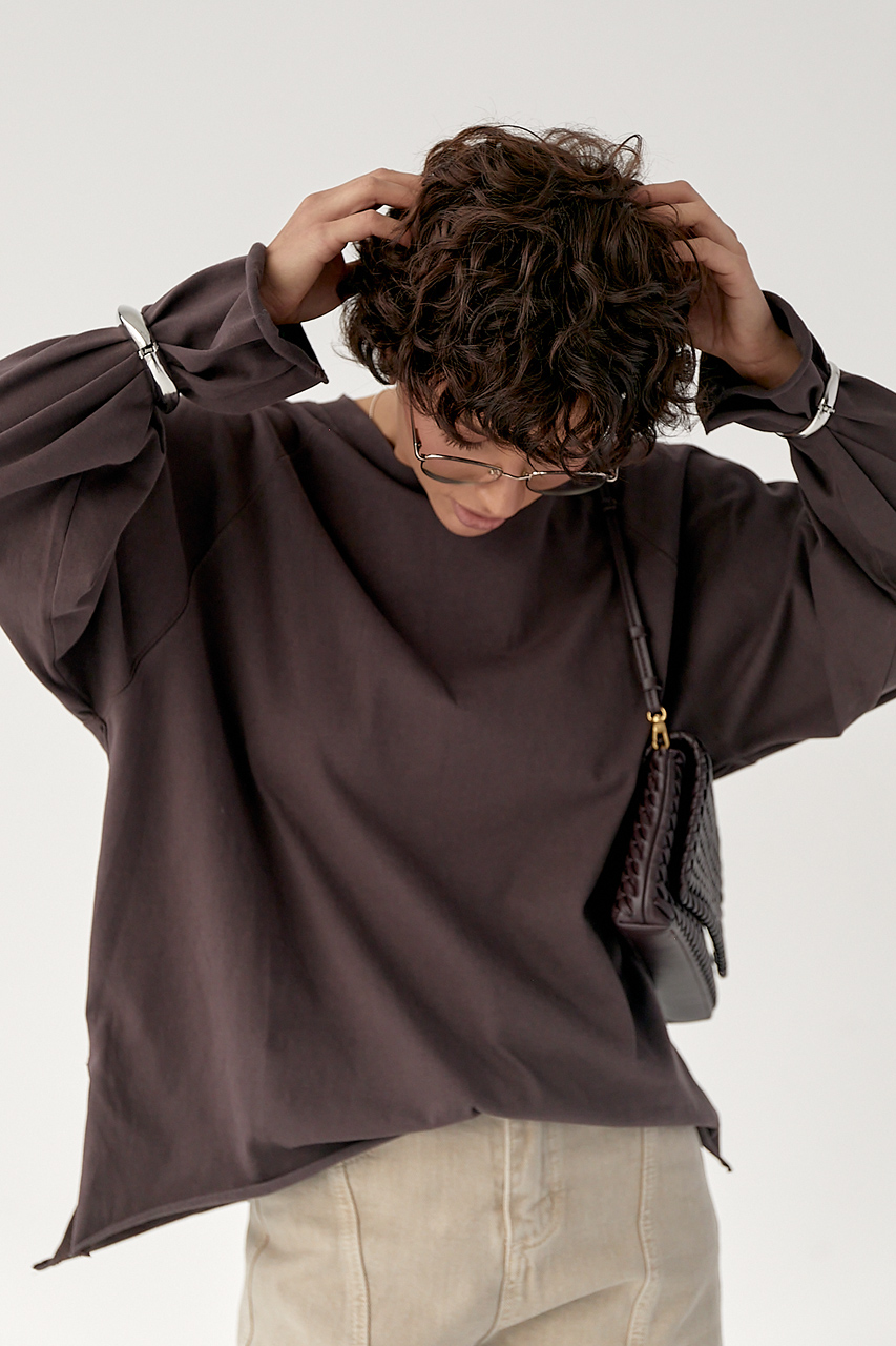 Однотонний вільний лонг  LX-10719528