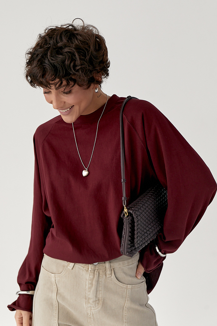 Однотонний вільний лонг  LX-10719535