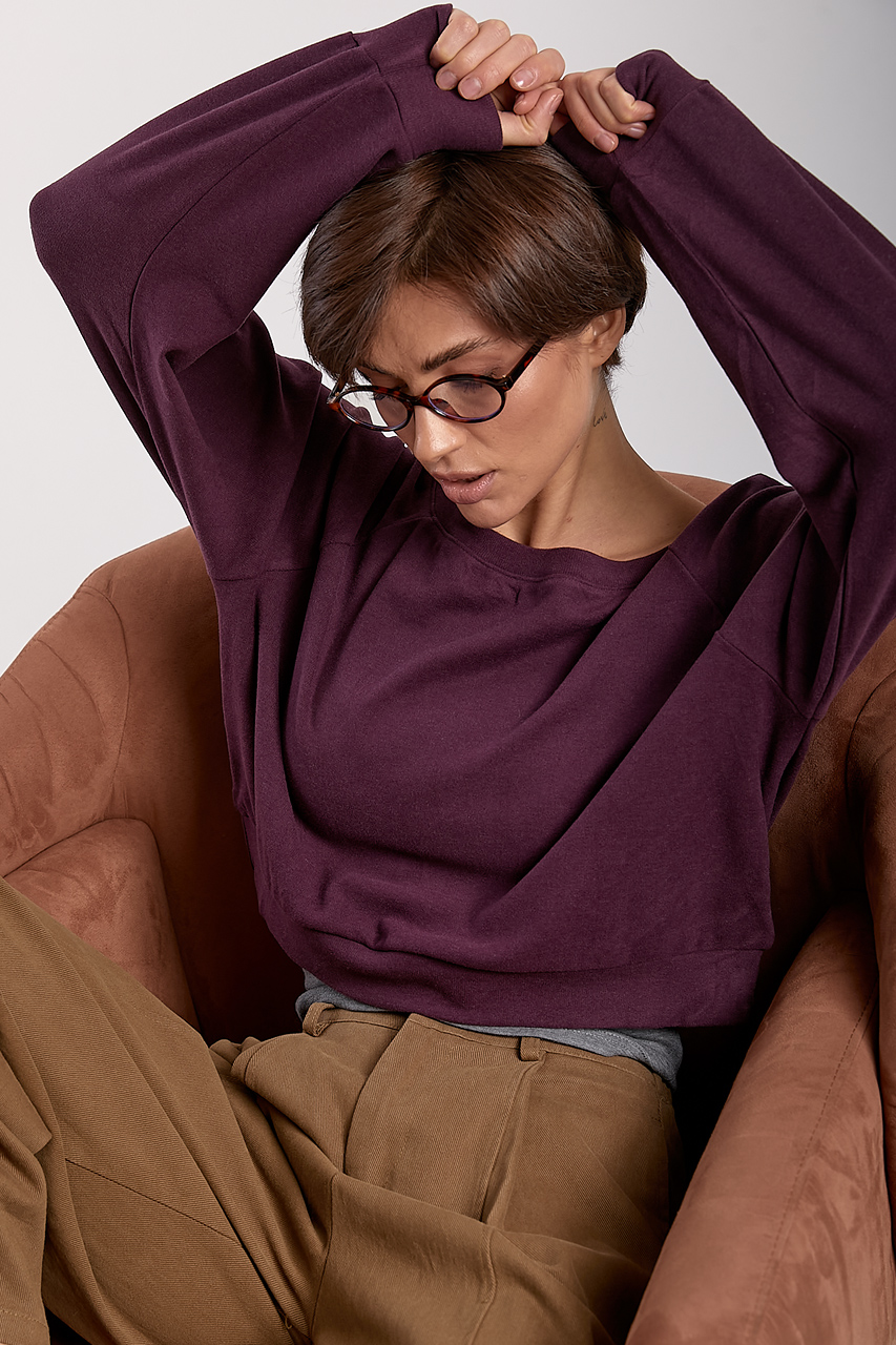 Вільна кофтинка у комлекті з майкою