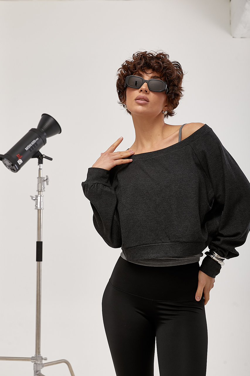 Вільна кофтинка у комлекті з майкою