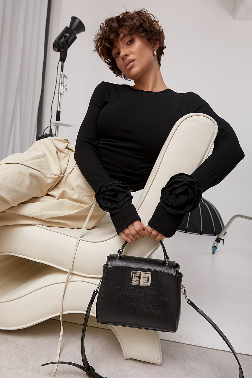 Еластичний лонг з трояндами