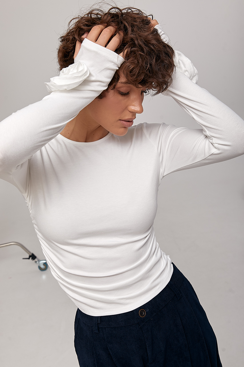 Еластичний лонг з трояндами