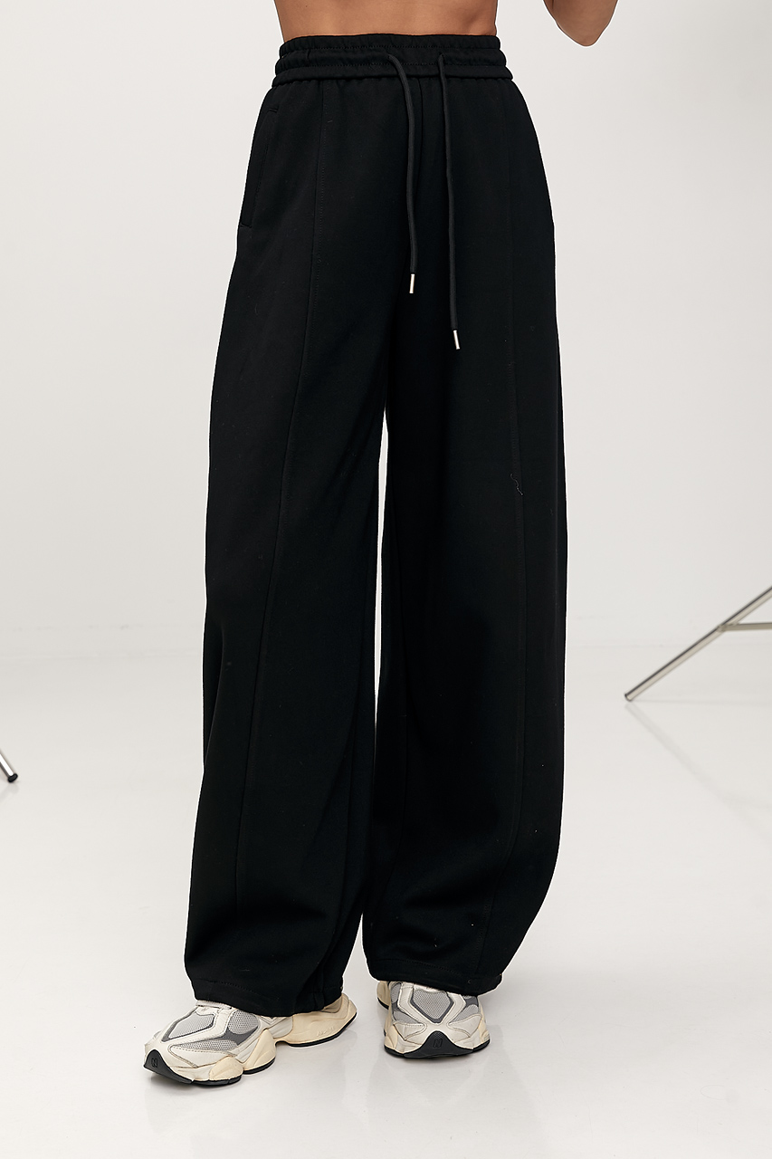 Вільні однотонні спортивні штани